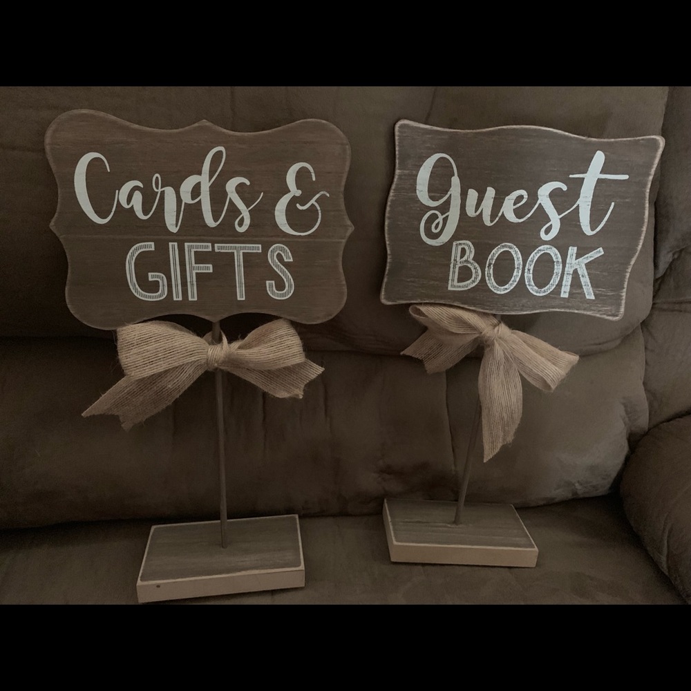 Reception Signs